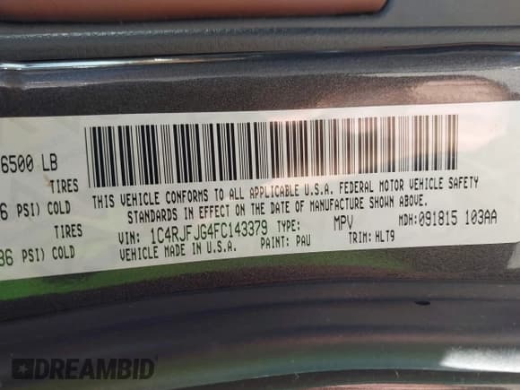 ✅ 2015 Jeep Grand Cherokee Summit • VIN: 1C4RJFJG4FC143379 • Lot: 43517755. Wystawiony na IAAI z przebiegiem 116 420 mil. Bezpłatny archiwum sprzedaży aukcyjnych z USA i szczegółowy raport historii pojazdu na DreamBid. Zdjęcie 9.