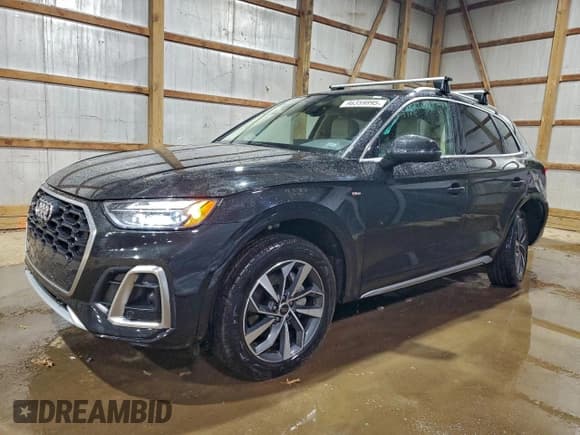 ✅ 2024 Audi Q5 S line Premium Plus • VIN: WA1EAAFY7R2080964 • Lot: 96359895. Listed on Copart with 32,269 mi. Free auction sales archive from the USA and detailed vehicle history report at DreamBid. Image 1.