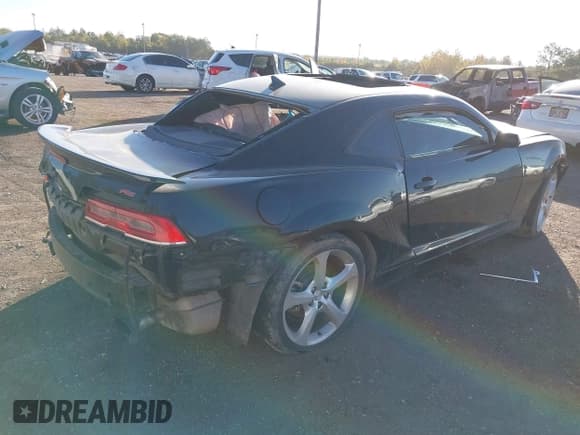 ✅ 2015 Chevrolet Camaro LT • VIN: 2G1FF1E35F9269572 • Lot: 37784575. Listed on IAAI with Not provided. Free auction sales archive from the USA and detailed vehicle history report at DreamBid. Image 4.