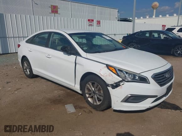 ✅ 2016 Hyundai Sonata SE • VIN: 5NPE24AF0GH313962 • Лот: 43336526. Опубликован ранее на IAAI с пробегом 93 471 миль. Бесплатный доступ к архиву аукционных продаж из США и подробный отчёт об истории автомобиля на DreamBid. Изображение 1.