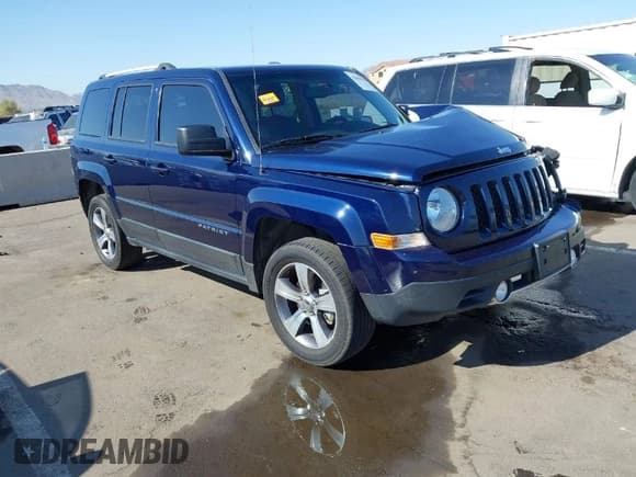 ✅ 2017 Jeep Patriot High Altitude • VIN: 1C4NJRFBXHD135393 • Lot: 42003911. Listed on IAAI with 110,901 mi. Free auction sales archive from the USA and detailed vehicle history report at DreamBid. Image 1.