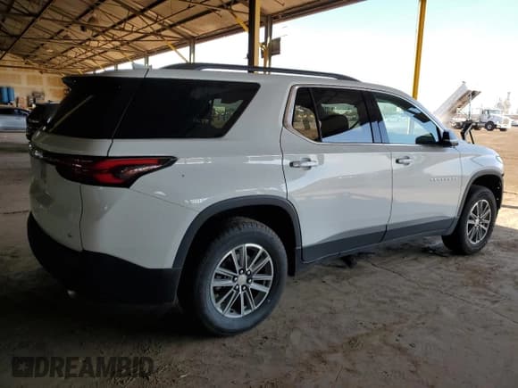 ✅ 2023 Chevrolet Traverse LT Cloth • VIN: 1GNERMKW7PJ262615 • Lot: 91710615. Listed on Copart with Not provided. Free auction sales archive from the USA and detailed vehicle history report at DreamBid. Image 3.