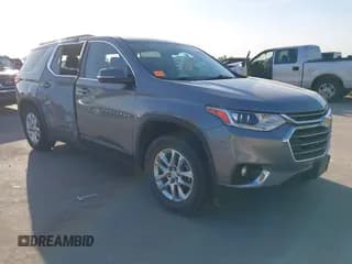 ✅ 2018 Chevrolet Traverse LT Cloth • VIN: 1GNERGKW4JJ267151 • Lot: 42871105. Wystawiony na IAAI z przebiegiem 145 394 mil. Bezpłatny archiwum sprzedaży aukcyjnych z USA i szczegółowy raport historii pojazdu na DreamBid. Zdjęcie 1.