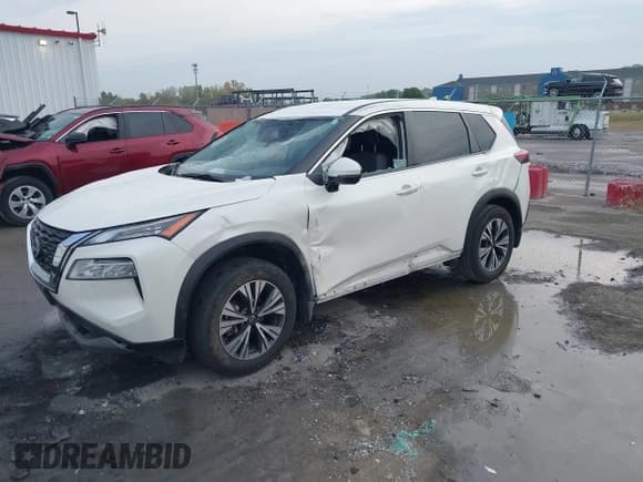 ✅ 2023 Nissan Rogue SV • VIN: JN8BT3BA3PW002036 • Лот: 43262286. Опубликован ранее на IAAI с пробегом 26 458 миль. Бесплатный доступ к архиву аукционных продаж из США и подробный отчёт об истории автомобиля на DreamBid. Изображение 2.