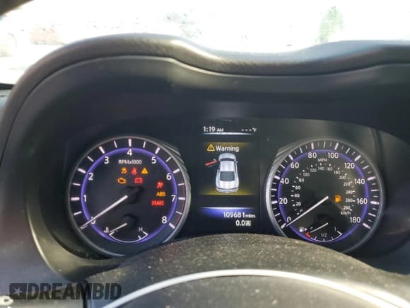 ✅ 2017 Infiniti Q60 Premium • VIN: JN1CV7EK4HM111241 • Лот: 85945705. Опубликован ранее на Copart с пробегом 109 681 миль. Бесплатный доступ к архиву аукционных продаж из США и подробный отчёт об истории автомобиля на DreamBid. Изображение 9.