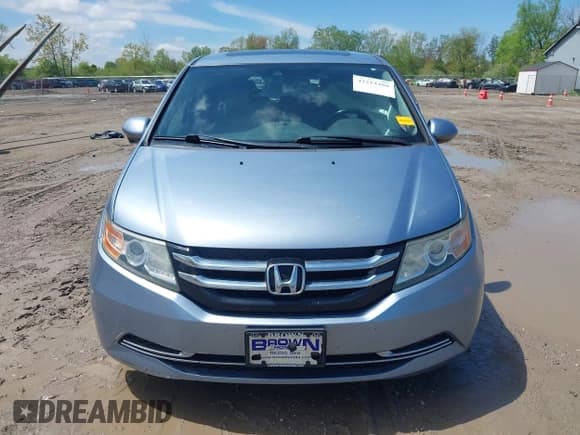 ✅ 2014 Honda Odyssey EX-L • VIN: 5FNRL5H64EB049523 • Lot: 42214488. Listed on IAAI with 171,651 mi. Free auction sales archive from the USA and detailed vehicle history report at DreamBid. Image 12.