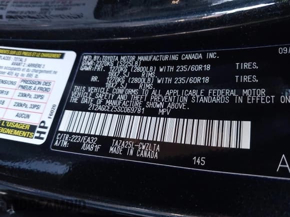 ✅ 2025 Lexus NX 350 • VIN: 2T2AGCEZ5SC069781 • Lot: 43488879. Wystawiony na IAAI z przebiegiem 7 823 mil. Bezpłatny archiwum sprzedaży aukcyjnych z USA i szczegółowy raport historii pojazdu na DreamBid. Zdjęcie 9.