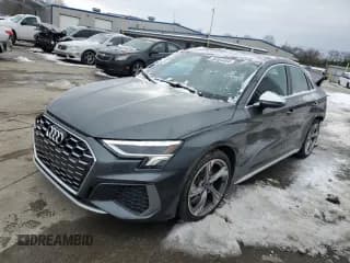 ✅ 2023 Audi S3 Premium Plus • VIN: WAUH3DGYXPA032954 • Lot: 38364484. Listed on Copart with 7,292 mi. Free auction sales archive from the USA and detailed vehicle history report at DreamBid. Image 1.