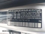 ✅ 1999 Mercedes-Benz C 230/260/280/320 • VIN: WDBHA29G1XA781478 • Lot: 42051212. Listed on IAAI with Not provided. Free auction sales archive from the USA and detailed vehicle history report at DreamBid. Image 9.