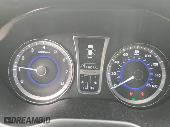 2014 Hyundai Azera с VIN KMHFG4JG3EA351748, выставлен на аукционе Copart как лот 60637765 с пробегом 110 377 миль миль и Списание • Salvage title. История ставок и продаж доступна на DreamBid. Изображение 9.