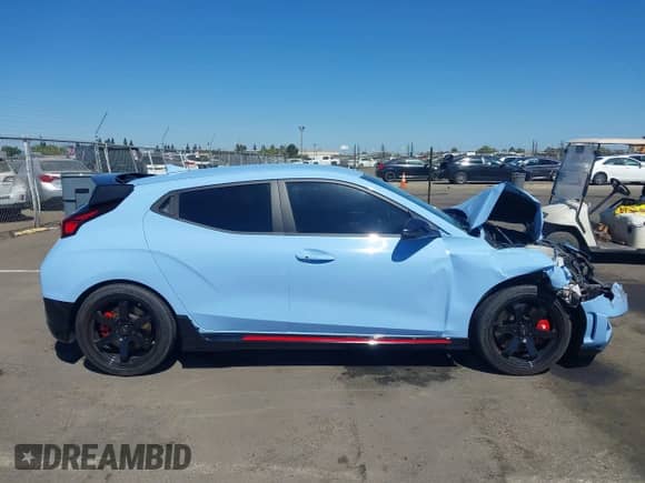 2022 Hyundai Veloster с VIN KMHT36AH0NU015525, выставлен на аукционе IAAI как лот 43166434 с пробегом 23 224 миль миль и . История ставок и продаж доступна на DreamBid. Изображение 12.