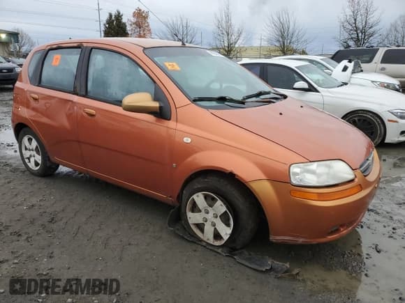 ✅ 2007 Chevrolet Aveo LS • VIN: KL1TD66637B796040 • Лот: 86846904. Опубликован ранее на Copart с пробегом 149 647 миль. Бесплатный доступ к архиву аукционных продаж из США и подробный отчёт об истории автомобиля на DreamBid. Изображение 4.