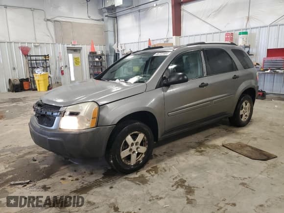 ✅ 2005 Chevrolet Equinox LS • VIN: 2CNDL13F356183595 • Лот: 86722584. Опубликован ранее на Copart с пробегом 133 372 миль. Бесплатный доступ к архиву аукционных продаж из США и подробный отчёт об истории автомобиля на DreamBid. Изображение 1.