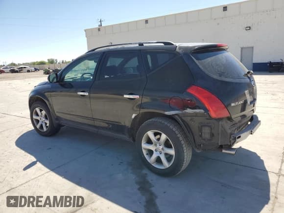 ✅ 2004 Nissan Murano SL • VIN: JN8AZ08T94W223136 • Lot: 68771735. Wystawiony na Copart z przebiegiem Nie podano. Bezpłatny archiwum sprzedaży aukcyjnych z USA i szczegółowy raport historii pojazdu na DreamBid. Zdjęcie 2.