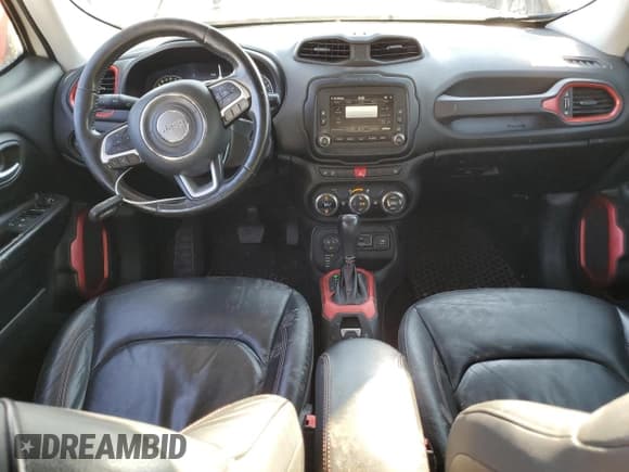 ✅ 2016 Jeep Renegade Trailhawk • VIN: ZACCJBCT0GPD66198 • Lot: 86102665. Listed on Copart with 163,799 mi. Free auction sales archive from the USA and detailed vehicle history report at DreamBid. Image 8.