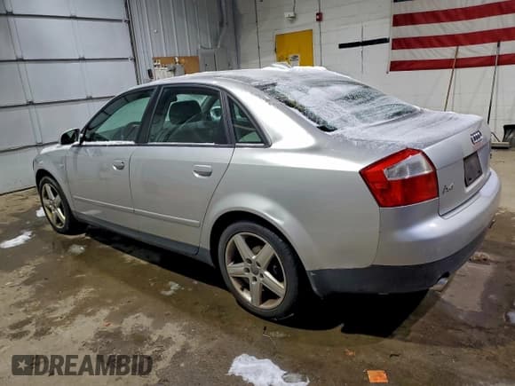 ✅ 2004 Audi A4 1.8T • VIN: WAULC68E04A077097 • Lot: 95760795. Listed on Copart with 104,609 mi. Free auction sales archive from the USA and detailed vehicle history report at DreamBid. Image 2.