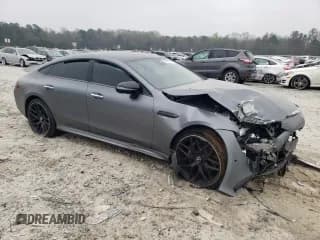 ✅ 2020 Mercedes-Benz AMG GT 53 • VIN: WDD7X6BB8LA012395 • Lot: 42615723. Wystawiony na Copart z przebiegiem 38 141 mil. Bezpłatny archiwum sprzedaży aukcyjnych z USA i szczegółowy raport historii pojazdu na DreamBid. Zdjęcie 4.