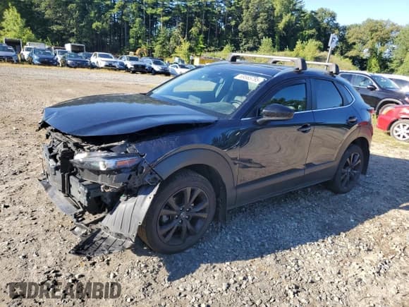 ✅ 2022 Mazda CX-30 2.5 Turbo • VIN: 3MVDMBAY7NM404244 • Lot: 69565785. Listed on Copart with 72,871 mi. Free auction sales archive from the USA and detailed vehicle history report at DreamBid. Image 1.