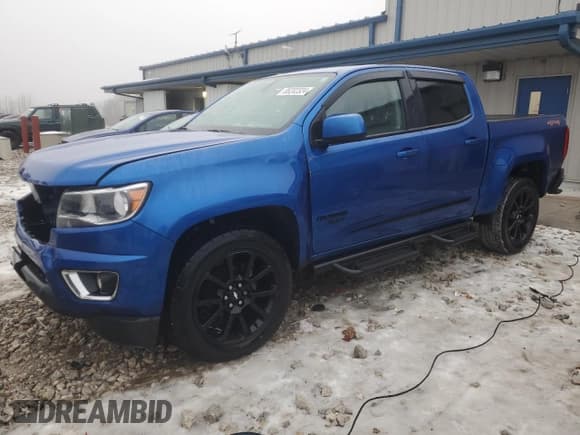 ✅ 2020 Chevrolet Colorado 4WD LT • VIN: 1GCGTCEN2L1138049 • Лот: 85202324. Опубликован ранее на Copart с пробегом 84 528 миль. Бесплатный доступ к архиву аукционных продаж из США и подробный отчёт об истории автомобиля на DreamBid. Изображение 1.