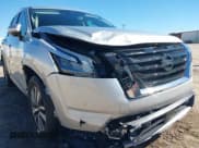 ✅ 2025 Nissan Pathfinder SL • VIN: 5N1DR3CC0SC246154 • Lot: 43666374. Listed on IAAI with 21,880 mi. Free auction sales archive from the USA and detailed vehicle history report at DreamBid. Image 6.