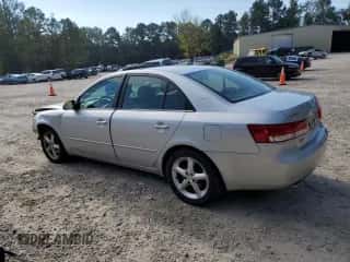 2006 Hyundai Sonata GLS with VIN 5NPEU46F96H025536, listed as a Copart auction lot 81761745 with 149,894 mi miles and Salvage title. Bid and sale history available at DreamBid. Image 2.