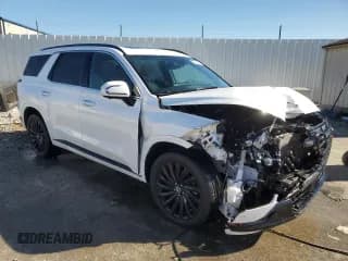 ✅ 2024 Hyundai Palisade Calligraphy • VIN: KM8R7DGE5RU729365 • Лот: 75958584. Опубликован ранее на Copart с пробегом 17 668 миль. Бесплатный доступ к архиву аукционных продаж из США и подробный отчёт об истории автомобиля на DreamBid. Изображение 4.