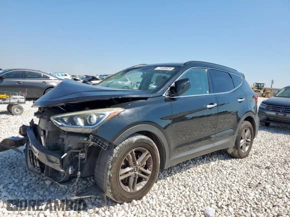 ✅ 2017 Hyundai Santa Fe 2.4L • VIN: 5NMZU3LB6HH013521 • Лот: 71483825. Опубликован ранее на Copart с пробегом 98 476 миль. Бесплатный доступ к архиву аукционных продаж из США и подробный отчёт об истории автомобиля на DreamBid. Изображение 1.