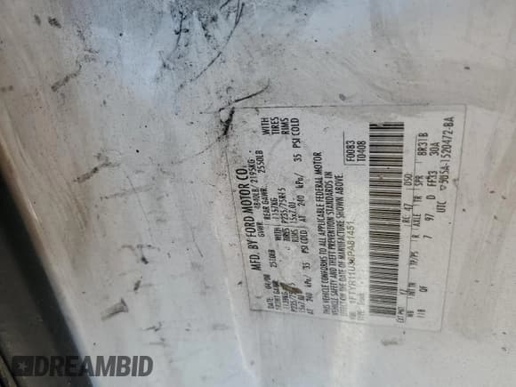 ✅ 2008 Ford Ranger XL • VIN: 1FTYR11U38PA81451 • Лот: 75707074. Опубликован ранее на Copart с пробегом 141 076 миль. Бесплатный доступ к архиву аукционных продаж из США и подробный отчёт об истории автомобиля на DreamBid. Изображение 13.