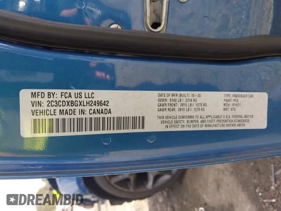 ✅ 2020 Dodge Charger SXT • VIN: 2C3CDXBGXLH249642 • Lot: 43389062. Wystawiony na IAAI z przebiegiem 120 279 mil. Bezpłatny archiwum sprzedaży aukcyjnych z USA i szczegółowy raport historii pojazdu na DreamBid. Zdjęcie 9.