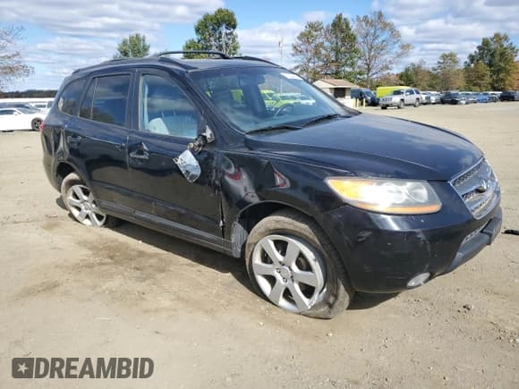 ✅ 2009 Hyundai Santa Fe Limited • VIN: 5NMSH13E09H325338 • Lot: 76334694. Listed on Copart with 161,619 mi. Free auction sales archive from the USA and detailed vehicle history report at DreamBid. Image 4.