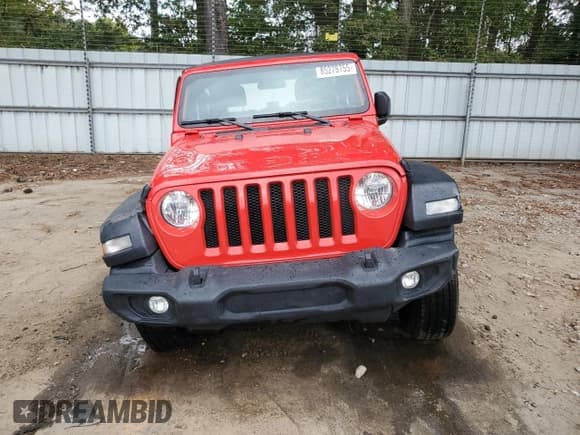 ✅ 2020 Jeep Wrangler Sport S • VIN: 1C4GJXAG3LW267179 • Lot: 85278755. Listed on Copart with 40,099 mi. Free auction sales archive from the USA and detailed vehicle history report at DreamBid. Image 5.
