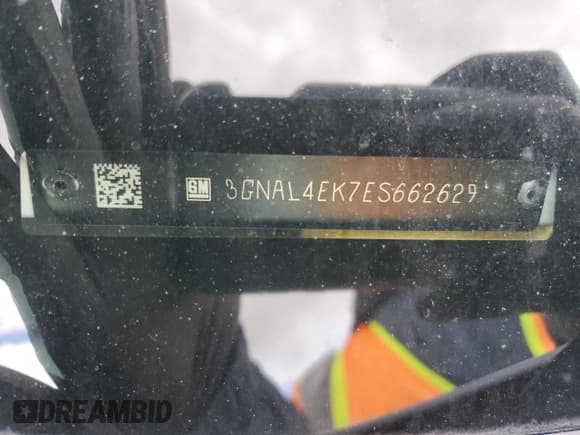 ✅ 2014 Chevrolet Captiva Sport LTZ • VIN: 3GNAL4EK7ES662629 • Lot: 54979195. Wystawiony na Copart z przebiegiem 64 447 mil. Bezpłatny archiwum sprzedaży aukcyjnych z USA i szczegółowy raport historii pojazdu na DreamBid. Zdjęcie 13.