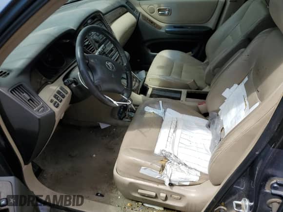 2003 Toyota Highlander z VIN JTEGF21A130114654, wystawiony jako Copart lot #69385225 z przebiegiem 243 981 mil mil oraz Czysty tytuł • Clean title. Historia ofert i sprzedaży dostępna na DreamBid. Obrazek 7.