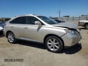 ✅ 2011 Lexus RX 350 • VIN: 2T2ZK1BA6BC042903 • Lot: 57523015. Listed on Copart with 101,058 mi. Free auction sales archive from the USA and detailed vehicle history report at DreamBid. Image 4.