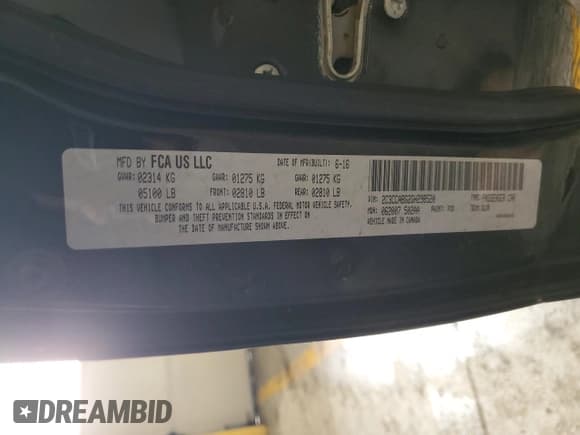 ✅ 2016 Chrysler 300 S • VIN: 2C3CCABG2GH298520 • Lot: 87239205. Listed on Copart with 141,124 mi. Free auction sales archive from the USA and detailed vehicle history report at DreamBid. Image 12.