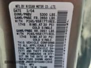 ✅ 2004 Nissan Pathfinder LE Platinum • VIN: JN8DR09Y84W912608 • Lot: 63467735. Listed on Copart with 171,191 mi. Free auction sales archive from the USA and detailed vehicle history report at DreamBid. Image 14.