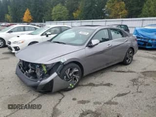 ✅ 2024 Hyundai Elantra SEL • VIN: KMHLS4DG5RU716741 • Lot: 71660725. Listed on Copart with 4,203 mi. Free auction sales archive from the USA and detailed vehicle history report at DreamBid. Image 1.