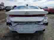 2024 Hyundai Elantra SEL with VIN KMHLM4DG0RU711988, listed as a Copart auction lot 81156315 with 14,591 mi miles and Salvage title. Bid and sale history available at DreamBid. Image 6.