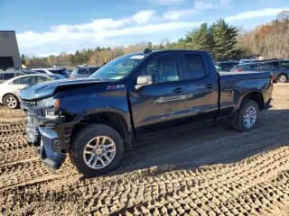✅ 2020 Chevrolet Silverado 1500 RST • VIN: 1GCRYEED1LZ120544 • Lot: 89531795. Listed on Copart with 74,851 mi. Free auction sales archive from the USA and detailed vehicle history report at DreamBid. Image 1.