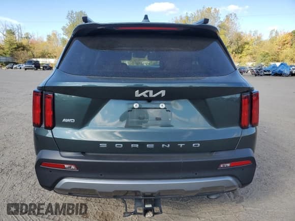 ✅ 2022 Kia Sorento X-Line SX Prestige • VIN: 5XYRKDLFXNG108491 • Lot: 86429465. Listed on Copart with 72,017 mi. Free auction sales archive from the USA and detailed vehicle history report at DreamBid. Image 6.