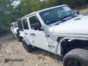 ✅ 2023 Jeep Wrangler Sahara • VIN: 1C4JJXP68PW696246 • Lot: 43210023. Listed on IAAI with 41,232 mi. Free auction sales archive from the USA and detailed vehicle history report at DreamBid. Image 13.