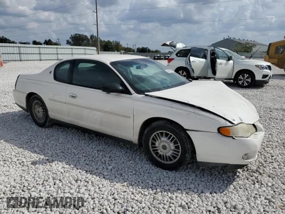 ✅ 2001 Chevrolet Monte Carlo LS • VIN: 2G1WW12E319288006 • Lot: 89816335. Listed on Copart with Not provided. Free auction sales archive from the USA and detailed vehicle history report at DreamBid. Image 4.