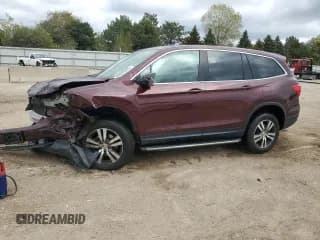 ✅ 2017 Honda Pilot EX-L • VIN: 5FNYF6H58HB057242 • Lot: 89669345. Listed on Copart with Not provided. Free auction sales archive from the USA and detailed vehicle history report at DreamBid. Image 1.