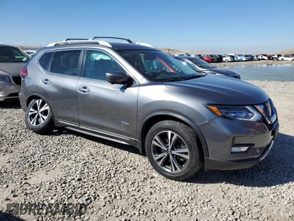 ✅ 2017 Nissan Rogue SV Hybrid • VIN: 5N1ET2MV3HC803776 • Lot: 46274065. Listed on Copart with 99,600 mi. Free auction sales archive from the USA and detailed vehicle history report at DreamBid. Image 4.