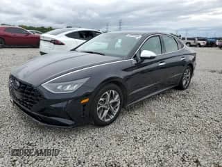 2023 Hyundai Sonata SEL with VIN KMHL64JA8PA271883, listed as a Copart auction lot 82083955 with 34,798 mi miles and Salvage title. Bid and sale history available at DreamBid. Image 1.