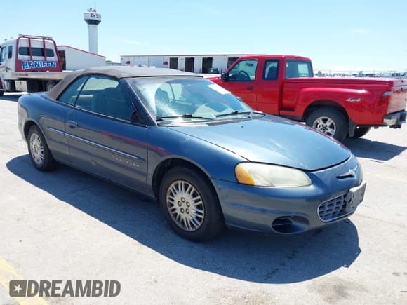 ✅ 2001 Chrysler Sebring • VIN: 1C3EL45UX1N641150 • Лот: 42553165. Опубликован ранее на IAAI с пробегом 101 127 миль. Бесплатный доступ к архиву аукционных продаж из США и подробный отчёт об истории автомобиля на DreamBid. Изображение 1.