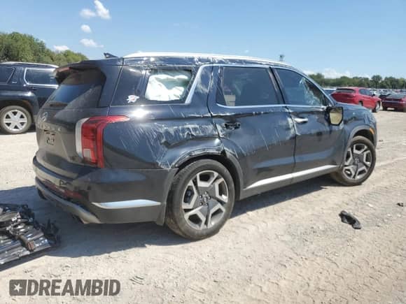 2023 Hyundai Palisade Limited с VIN KM8R54GE7PU566303, выставлен на аукционе Copart как лот 68743294 с пробегом 23 030 миль миль и Списание • Salvage title. История ставок и продаж доступна на DreamBid. Изображение 3.