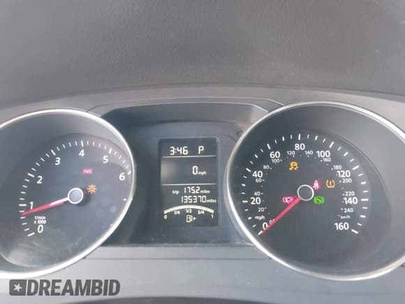 ✅ 2015 Volkswagen Jetta SE • VIN: 3VWD17AJXFM261556 • Lot: 42227068. Listed on IAAI with 135,370 mi. Free auction sales archive from the USA and detailed vehicle history report at DreamBid. Image 7.