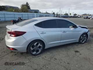 2019 Hyundai Elantra SE z VIN KMHD74LFXKU782707, wystawiony jako Copart lot #89856625 z przebiegiem 41 910 mil mil oraz Szkoda całkowita • Salvage title. Historia ofert i sprzedaży dostępna na DreamBid. Obrazek 3.