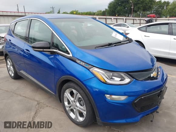 ✅ 2017 Chevrolet Bolt EV LT • VIN: 1G1FW6S09H4177071 • Lot: 42163824. Wystawiony na IAAI z przebiegiem 65 327 mil. Bezpłatny archiwum sprzedaży aukcyjnych z USA i szczegółowy raport historii pojazdu na DreamBid. Zdjęcie 1.